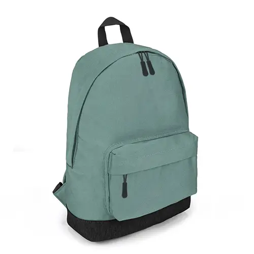 Classic Two-Tone Backpack with Spacious Design